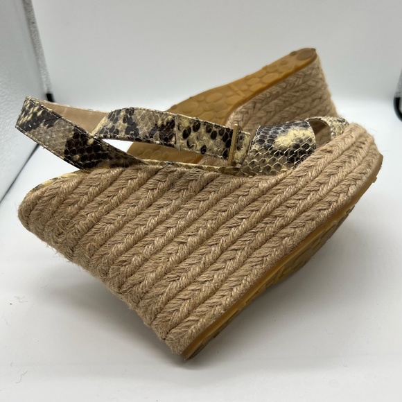 Jimmy Choo Python Wedge Shoes - Picture 9 of 10
